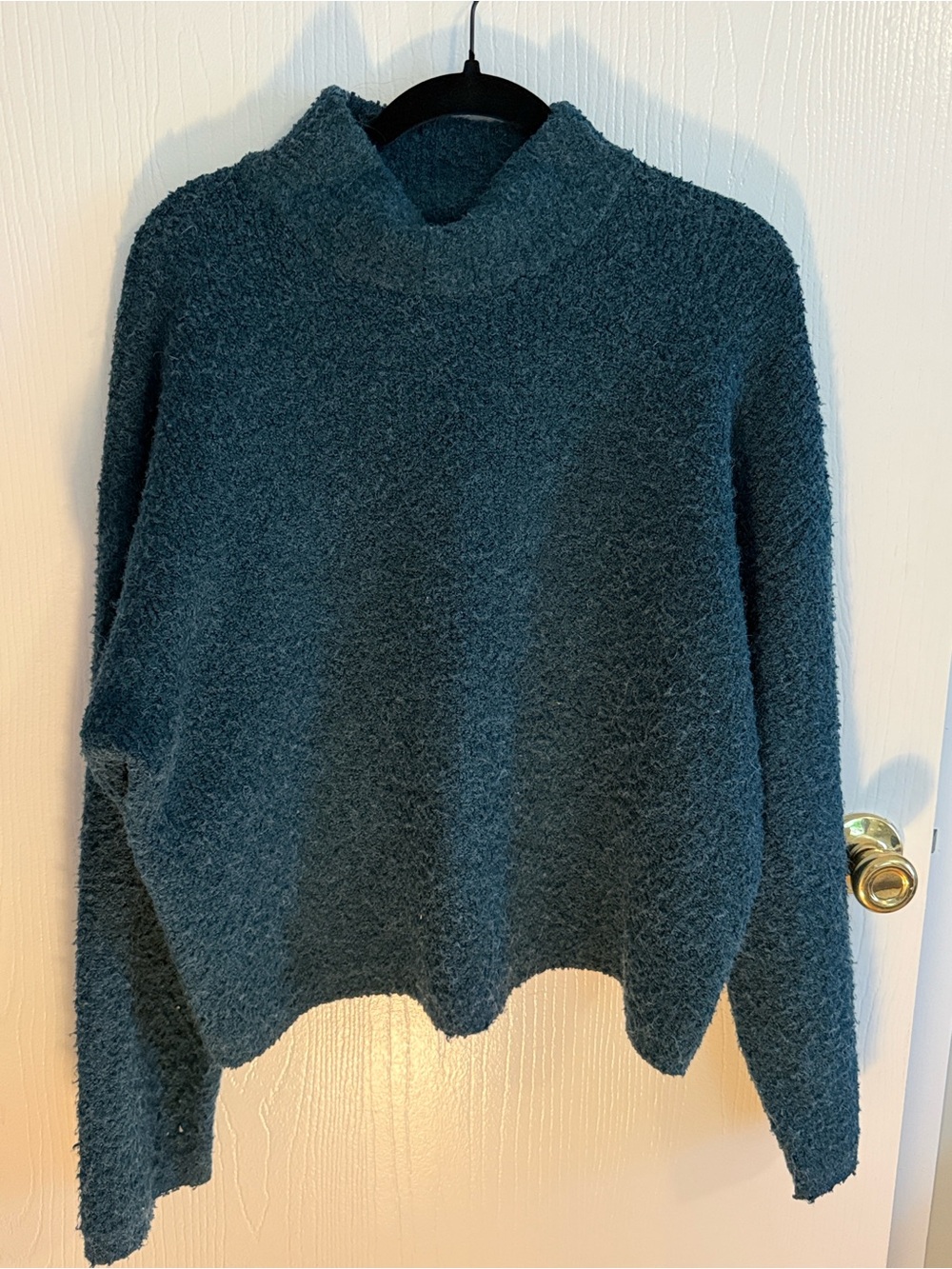 Universal Thread Deep Teal Mock Neck Sweater